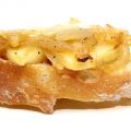 Tartines apéritives oignon et pomme