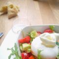 Salade de fraises et burrata