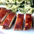 POITRINES DE POULET LAQUÉ AU MIEL ET ÉPICES