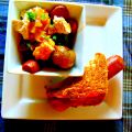 

Cheese dog et poutine (vegan)


