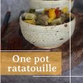 One pot ratatouille