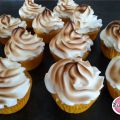 Cupcake version Tarte au citron meringuée
