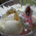 Crème glacée à la vanille au tourbillon de[...]