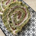 Roulé à la courgette et au jambon