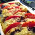 Clafoutis aux tomates et tapenade