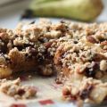Tarte-crumble poire-choco astucieuse [vegan &[...]