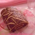 Biscuit roulé croustillant praliné-chocolat,[...]