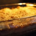 Crumble pomme-rhubarbe (avec ou sans pommes)