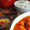Meen kulambu ou curry de saumon à la tomate