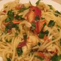 Spaghettis au homard et lardons (du Joe Beef)