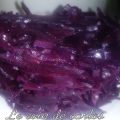 Chou rouge aux pommes