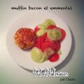 Muffins emmental et bacon