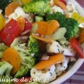 Salade de légumes marinés