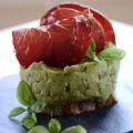 Bavarois d'avocat à la coppa