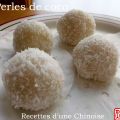 Perles de coco / boules de coco 椰蓉糯米糍 yēróng[...]