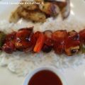 Brochettes de poulet