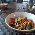 Sauté thaï végétarien à la sauce hoisin