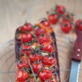 Brioche aux chèvre et tomates cerises