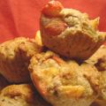 MUFFINS PECHES ET GINGEMBRE