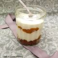 Cheesecake in a jar mangue passion / Mango and[...]
