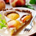Tarte aux pêches
