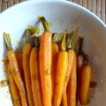Carottes glacées au curcuma