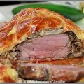 Filet de boeuf Wellington sauce foie gras