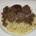 Boulettes de boeuf sucrées teriyaki  de nance