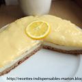 Cheese-cake au citron (lemon curd)