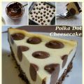 Cheesecake à pois