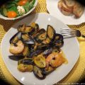 Moules au cari et aux légumes grillés, prise 2 +
