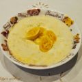 Dessert au yaourt banane & jus d'orange