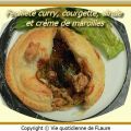 Feuilleté curry, courgette, dinde et crème de[...]