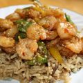 Crevettes sautées au miel,gingembre et sauce[...]