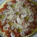 Tarte à la tomate et aux champignons...miam !,[...]