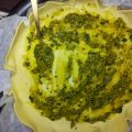 Tarte à la tomate cerise et au pesto
