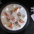 Entremet aux pommes et fruits secs