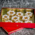 Biscuits fourrés à la confiture de clémentine