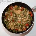 Wok de noix de pétoncles aux légumes