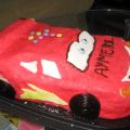 Gâteau Flash Mc Queen 3D