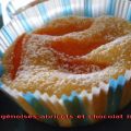 Mini génoises chocolat blanc et abricot,[...]