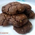 Cookies chocolat-praliné-noisette