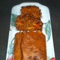 Cake moelleux tomate, poivron et fromage frais