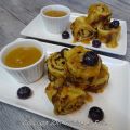 Crêpes roulées aux pommes façon Tatin, coulis[...]