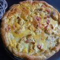 Quiche au poulet, poivron et colombo (au[...]