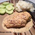 Poitrines de poulet miel et Moutarde