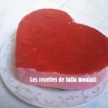 Bavarois aux fraises