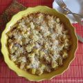 Pouding au pain à l’ananas et au chocolat blanc