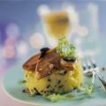 Parmentier de pommes de terre et foie gras