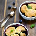Cobbler aux myrtilles